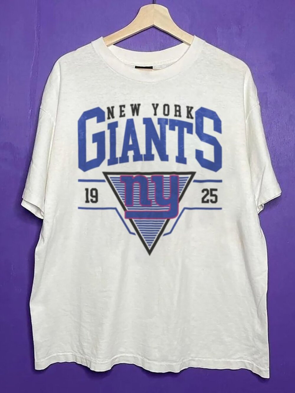 1925 Vintage New York Giant Football Crewneck Shirt, NY Giant NFL Football Shirt
